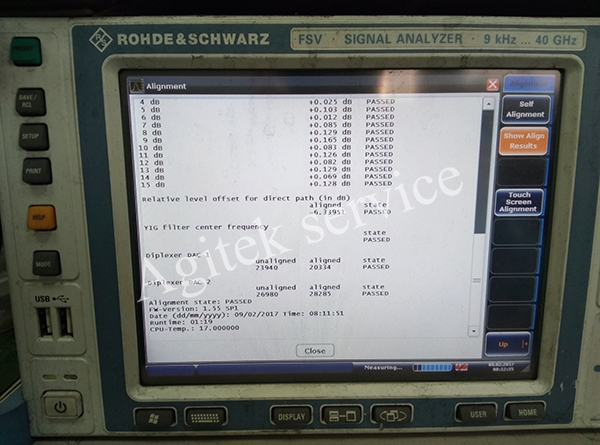 罗德与施瓦茨频谱仪维修FSV30、FSV维修13
