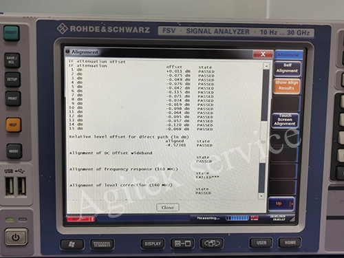 罗德与施瓦茨频谱仪维修FSV30、FSV维修13