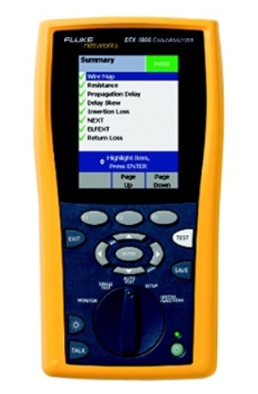福禄克DTX-1800电缆认证分析仪维修