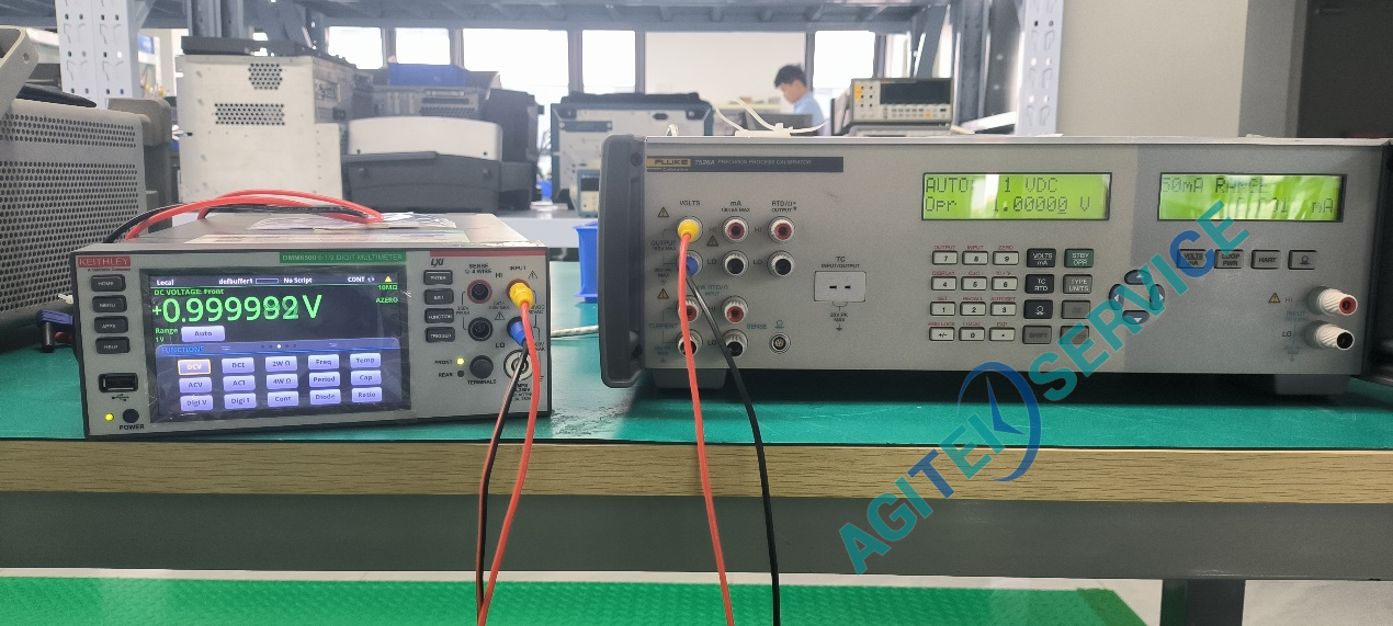 福禄克FLUKE 7526A过程校准仪10V以下电压输出异常维修