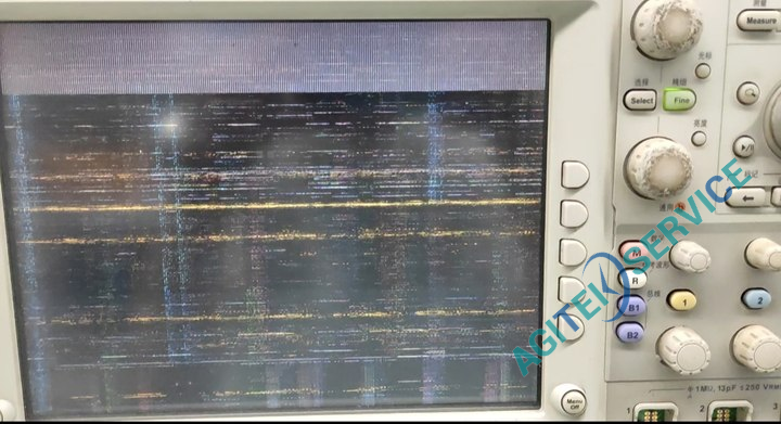 泰克 DPO4034示波器开机花屏维修