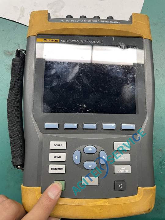 Fluke福禄克435电能质量分析仪无法开机维修