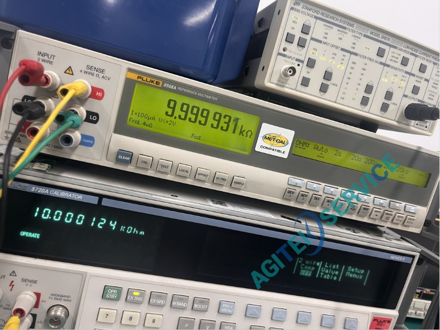 福禄克台式万用表8508A开机报错9006维修