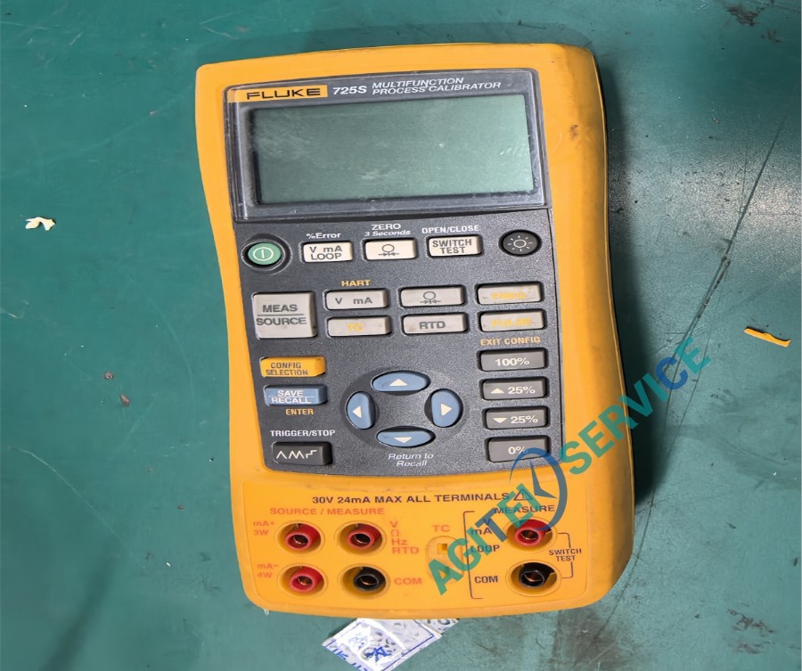 Fluke福禄克725S多功能过程校准仪无法开机维修案例