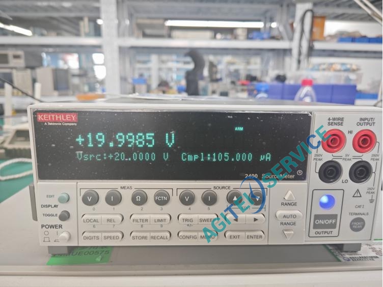 Keithley 吉时利 2400 源表上电注意事项