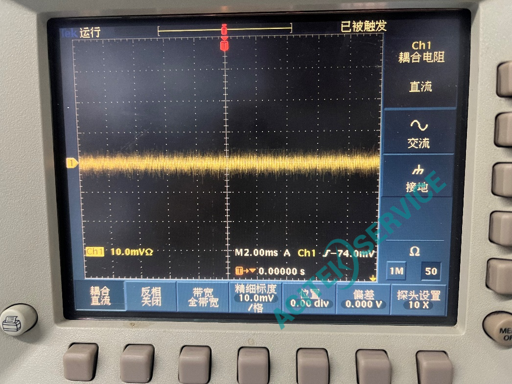 示波器无法测试到自身校准方波排查步骤