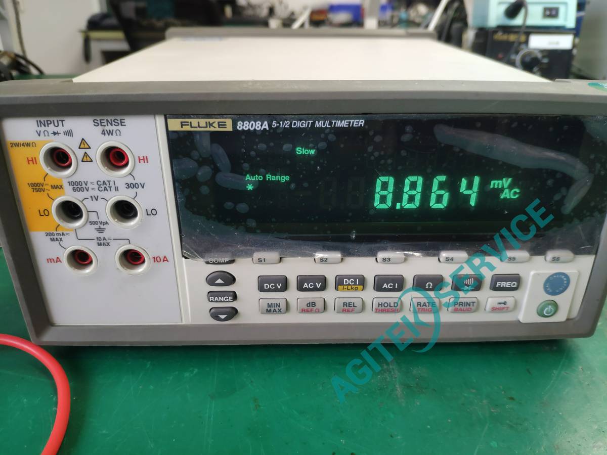 Fluke福禄克8808A台式数字多用表显示cal error