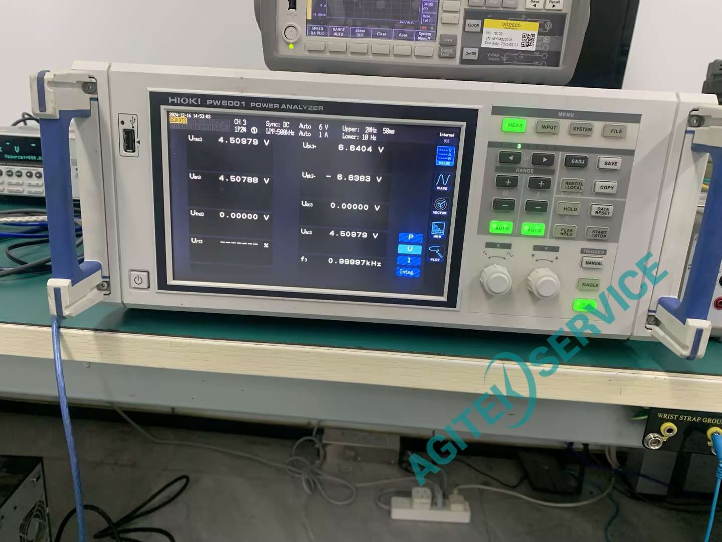 日置PW6001功率分析仪测试数值不准确维修