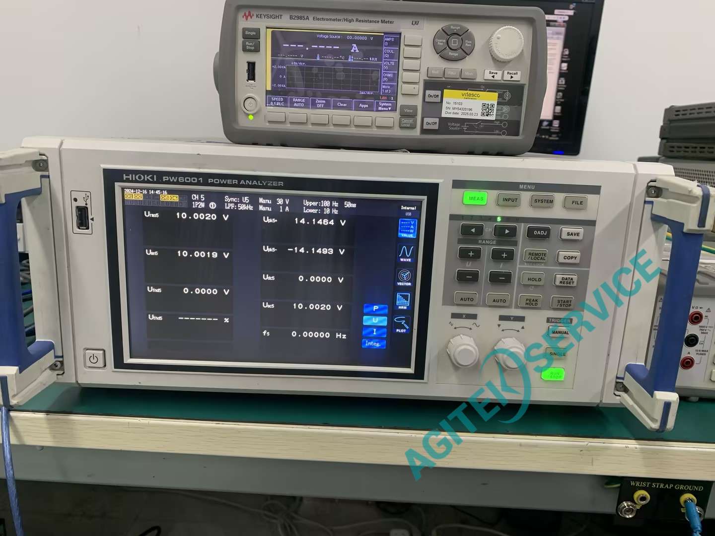 日置PW6001功率分析仪测试数值不准确维修