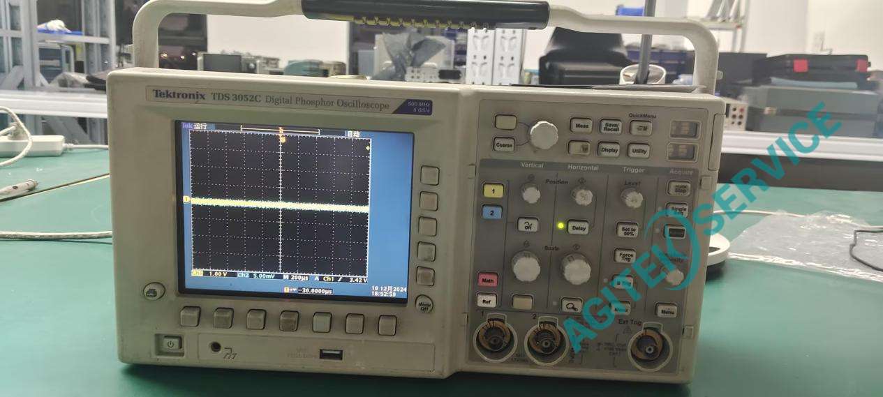 Tektronix泰克示波器TDS3052C按键无反应维修