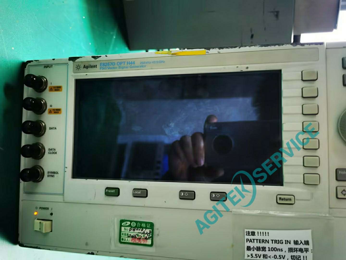 是德Keysight E8267D信号发生器维修