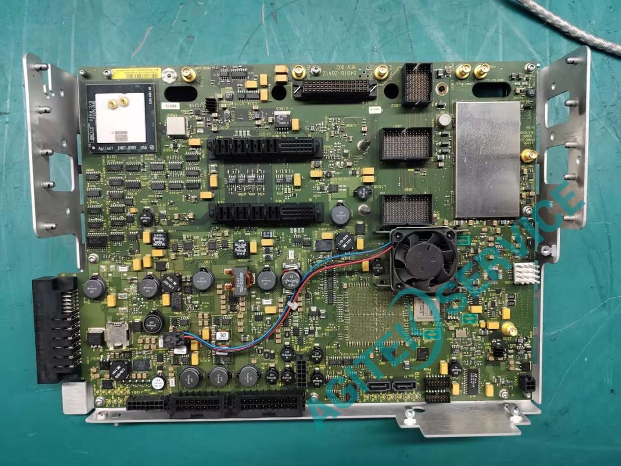 安捷伦DSO-X 91604A示波器开机报错维修
