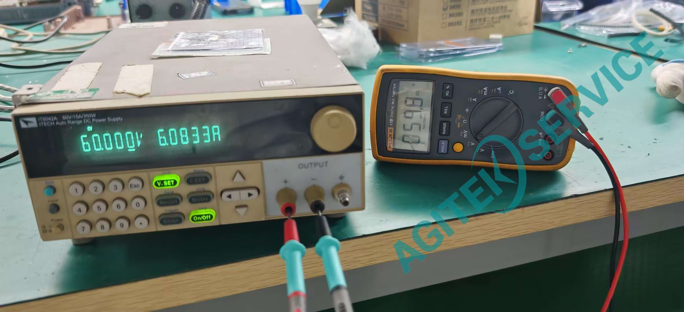 艾德克斯电源IT6942A输出电压不准维修