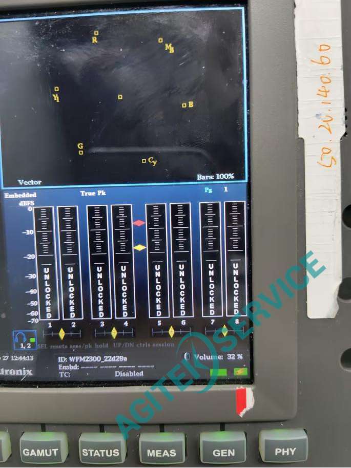泰克WFM2300波形记录仪不开机维修