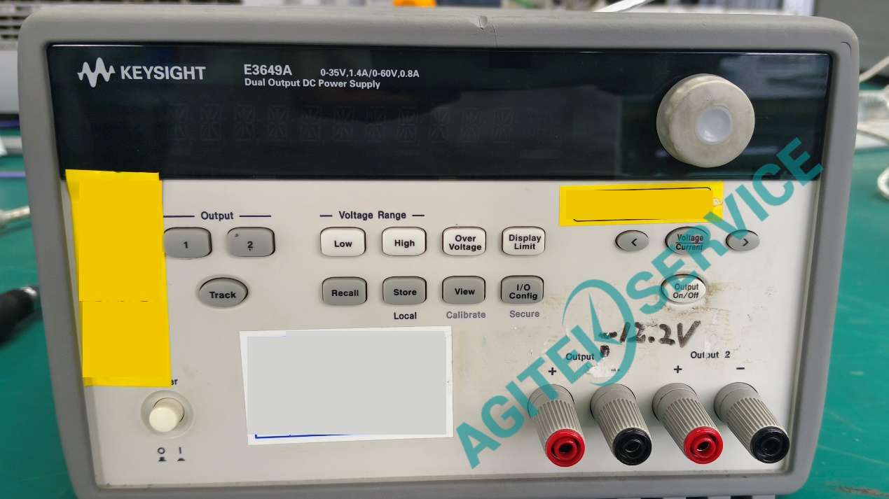 是德科技E3649A直流电源通道一显示电压跳变