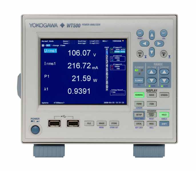 YOKOGAWA横河功率分析仪WT500参数介绍