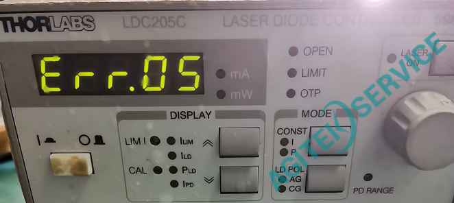 THORLABS电流控制器LDC205C电流故障维修