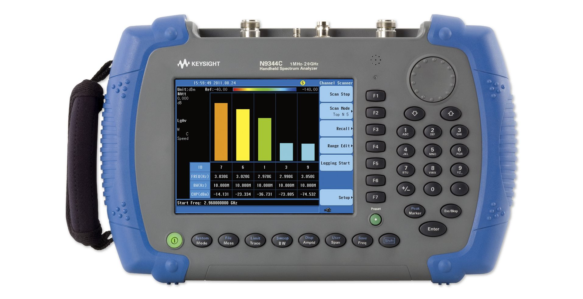 Keysight N9344C频谱分析仪使用教程-是德技术支持中心