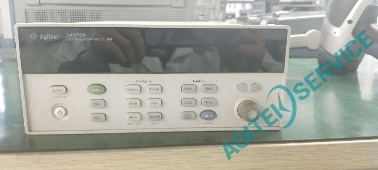Agilent安捷伦数据采集器34970A测不到数据维修案例