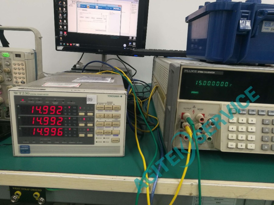 横河WT230功率计测量数值异常维修