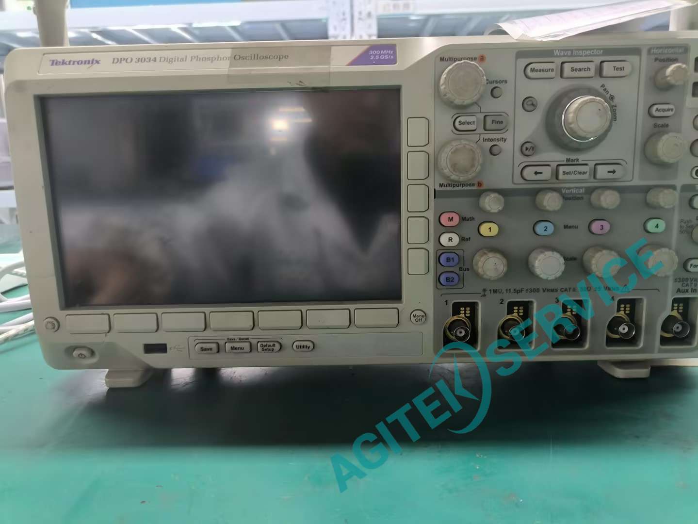 泰克DPO3034示波器开机后自校准不过维修