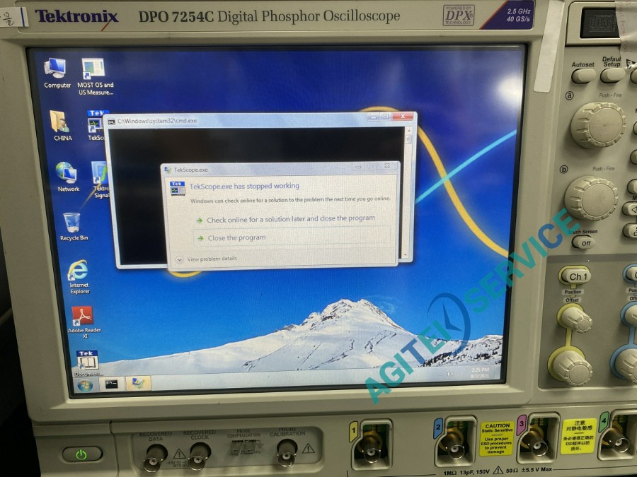 Tektronix泰克示波器常见故障及解决方法